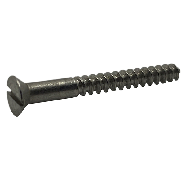 A0280160100FZ 14 X 1 FLAT HEAD WOOD  SCREW ZINC